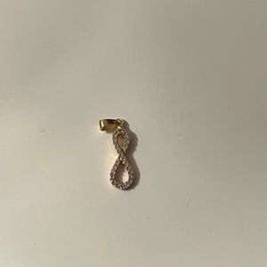 Infinity 10K Gold Pendant